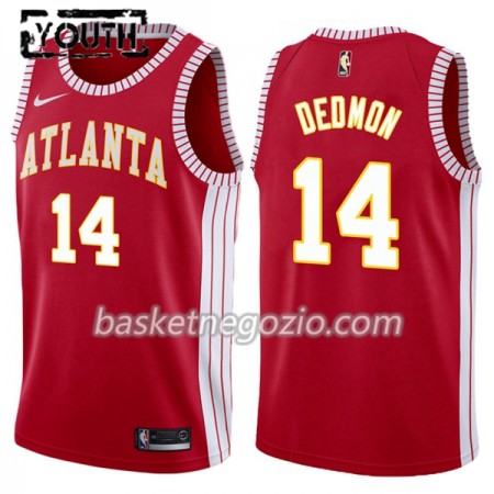 Canotte Bambino Atlanta Hawks Dewayne Dedmon 14 Nike Classic Edition Swingman